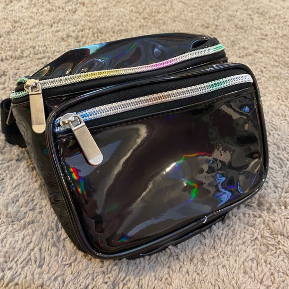 🖤Fun black fanny pack - Picture 3 of 6